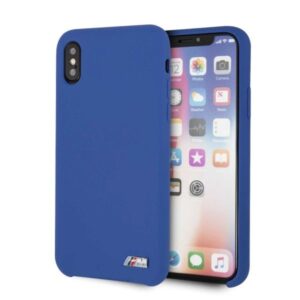 Citas preces BMW  BMW Silicone M Collection iPhone X / Xs Case - Blue 