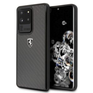 Другие товары Ferrari  Ferrari Carbon Heritage Case for Samsung Galaxy S20 Ultra - Black 