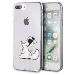 Kitos prekės Karl Lagerfeld  Karl Lagerfeld Choupette Fun iPhone 7 / 8 Plus Case - Transparent 