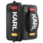 Citas preces Karl Lagerfeld  Karl Lagerfeld Strap Case for iPhone 11 Pro 5.8" - Black 