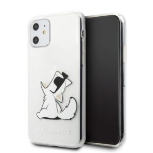 Kitos prekės Karl Lagerfeld  Karl Lagerfeld Choupette Fun iPhone 11 / Xr Case - Transparent 