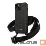 Muud kaubad Karl Lagerfeld  Karl Lagerfeld Monogram Plaque Logo Strap Case for iPhone 14 / 15 / 13 6.1" - Black 