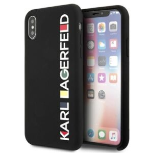 Kitos prekės Karl Lagerfeld  Karl Lagerfeld Glossy Bauhaus iPhone X/XS Case - Black 