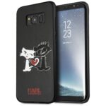 Kitos prekės Karl Lagerfeld  Karl Lagerfeld Choupette In Love Case for Samsung Galaxy S8 Plus - Black 