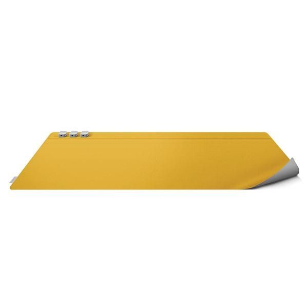 Citas preces UNIQ Uniq Hagen Magnetic Desk Pad Double-Sided Yellow-Gray