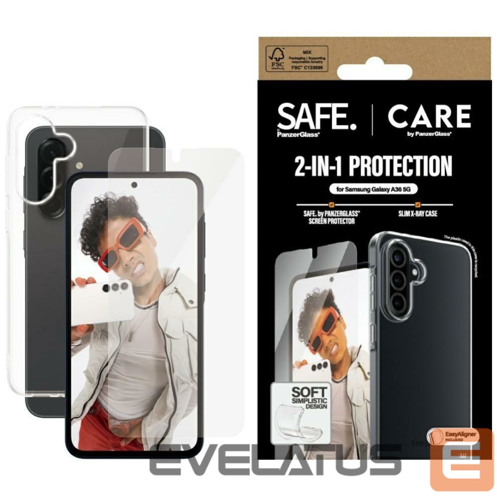 Citas preces Panzer Glass CARE by PanzerGlass Fashion 2in1 Case + Glass for Samsung Galaxy A36 5G