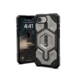Citas preces UAG  UAG Monarch Pro MagSafe case for iPhone 16e - titanium 