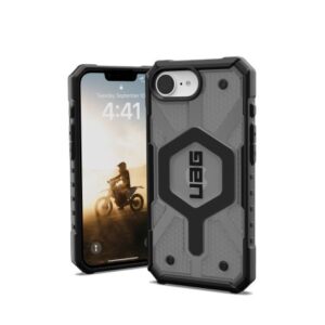 Kitos prekės UAG  UAG Pathfinder Clear MagSafe iPhone 16e Case - Gray/Black 
