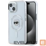 Other goods Karl Lagerfeld  Karl Lagerfeld IML Metal Karl Head MagSafe Case for iPhone 15 Plus White 