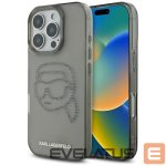 Muud kaubad Karl Lagerfeld  Karl Lagerfeld IML Rhinestones Karl Head Case for iPhone 16 Pro Black 