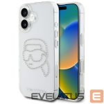 Other goods Karl Lagerfeld  Karl Lagerfeld IML Rhinestones Karl Head Case for iPhone 16 Clear 
