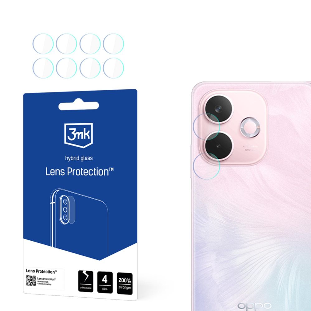 Muud kaubad 3MK 3mk Lens Protection Hybrid Glass for Camera Lens on Oppo A5 Pro 5G