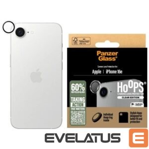 Citas preces Panzer Glass  PanzerGlass Hoops Lens Protector for iPhone 16e - Clear Tempered Glass 