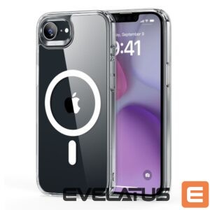 Citas preces ESR  ESR Classic Hybrid Halolock MagSafe iPhone 16e Case - Clear 