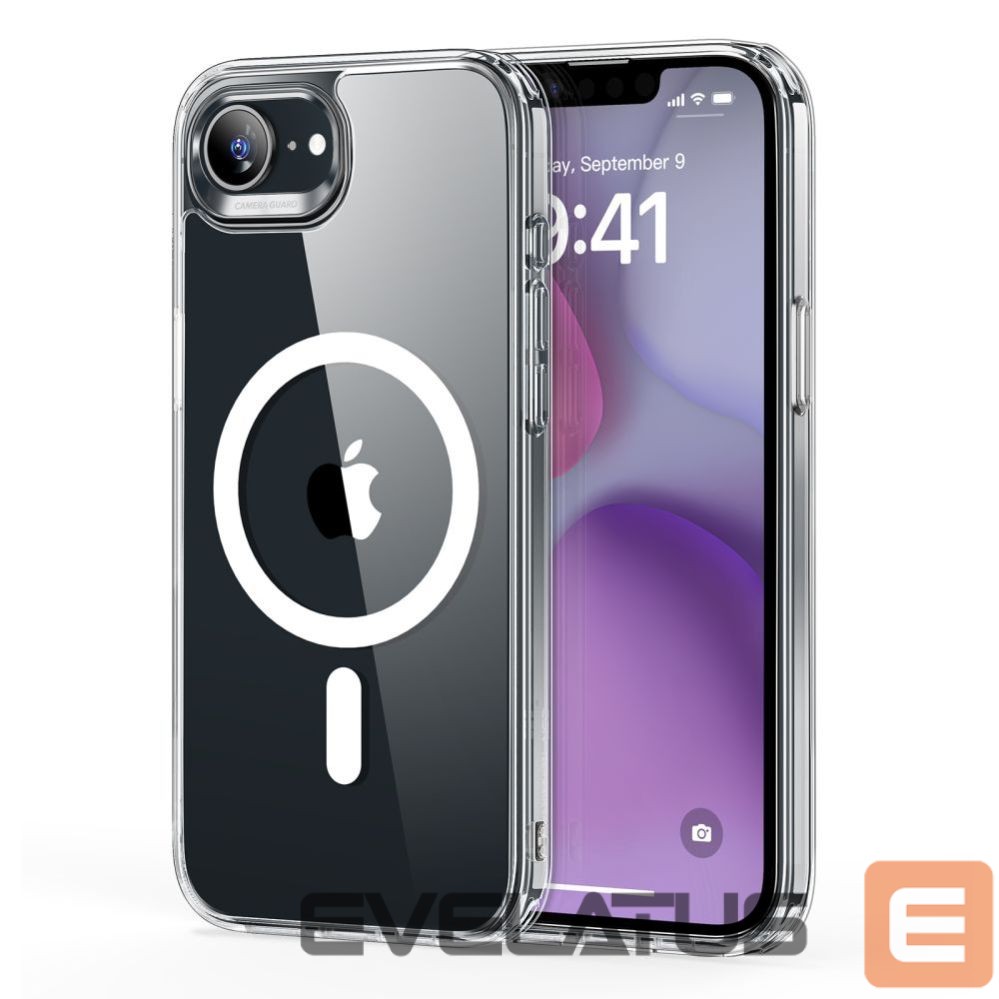 Citas preces ESR ESR Classic Hybrid Halolock MagSafe iPhone 16e Case - Clear