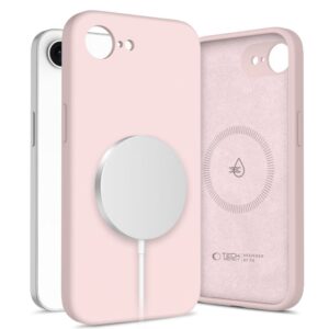 Other goods Tech-Protect  Tech-Protect Liquid Silicone MagSafe iPhone 16e Case - Pink 