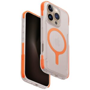 Kitos prekės UNIQ  Uniq Combat Active Magclick Charging Case for iPhone 16 Pro - Orange 