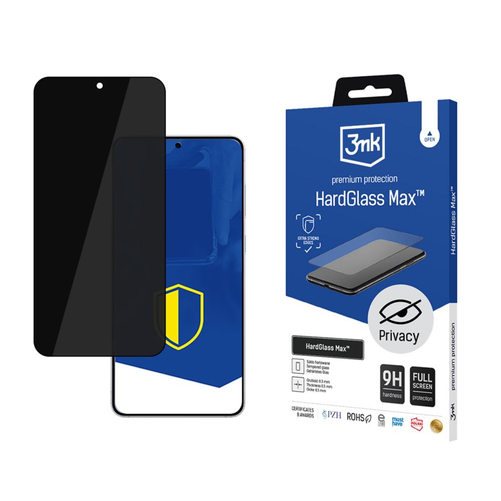 Muud kaubad 3MK 3mk HardGlass Max Privacy Black Privacy Glass for Samsung Galaxy S25 Edge