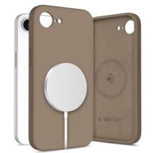 Other goods Tech-Protect  Tech-Protect Liquid Silicone MagSafe iPhone 16e Case - Brown 