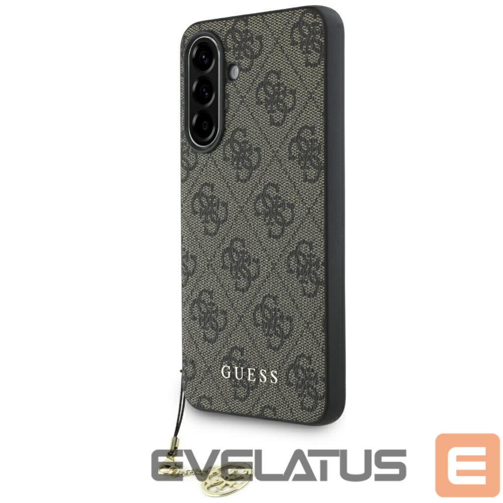 Citas preces Guess Guess 4G Charms Collection Case for Samsung Galaxy A56 - Brown