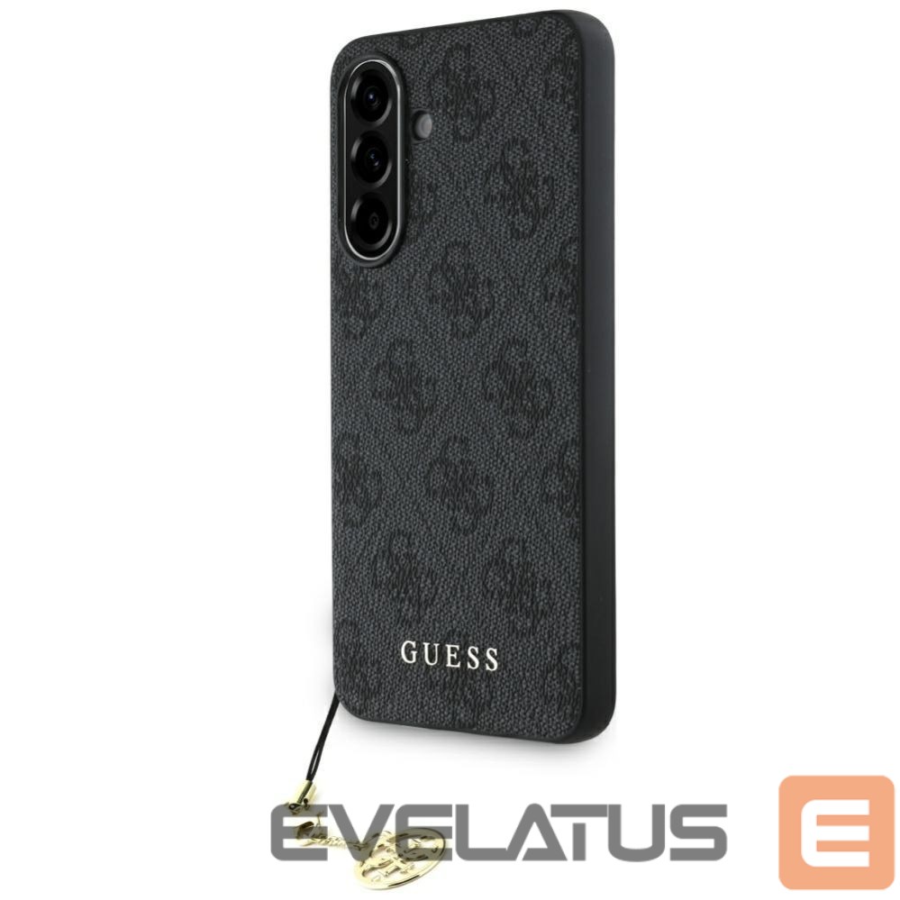 Citas preces Guess Guess 4G Charms Collection case for Samsung Galaxy A56 - black
