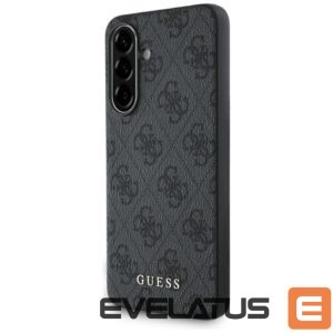 Citas preces Guess  Guess 4G Metal Gold Logo Case for Samsung Galaxy A36 - Black 