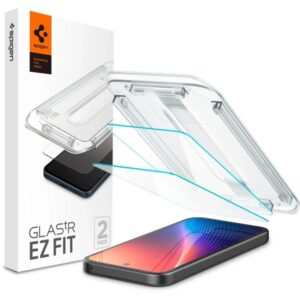 Citas preces Spigen  Spigen Glas.TR "Ez Fit" Tempered Glass 2-pack for Google Pixel 9A - Clear 