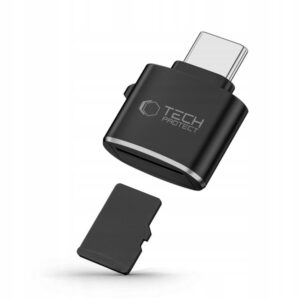 Other goods Tech-Protect  Tech-Protect UltraBoost microSD card reader adapter with USB-C - black 