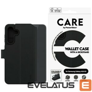 Citas preces Panzer Glass  CARE by PanzerGlass Feature Wallet Kickstand Case for Samsung Galaxy A36 5G - Black 