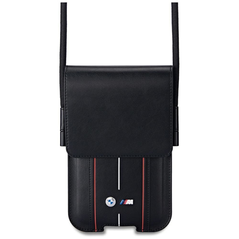 Citas preces BMW BMW Phone Pouch Red Stripes Phone Bag - Black