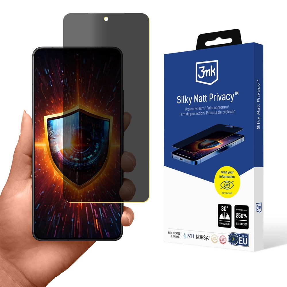 Muud kaubad 3MK Privacy Screen Protector 3mk Silky Matt Privacy for Xiaomi Poco F7 Pro / Xiaomi Poco F7 Ultra