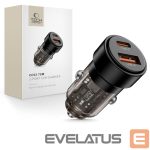 Muud kaubad Tech-Protect  CC03 2-port PD75W car charger - black 