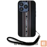 Other goods Karl Lagerfeld  Karl Lagerfeld Saffiano Athleisure Stripes Cord iPhone 15 Pro Max Case - Pink 