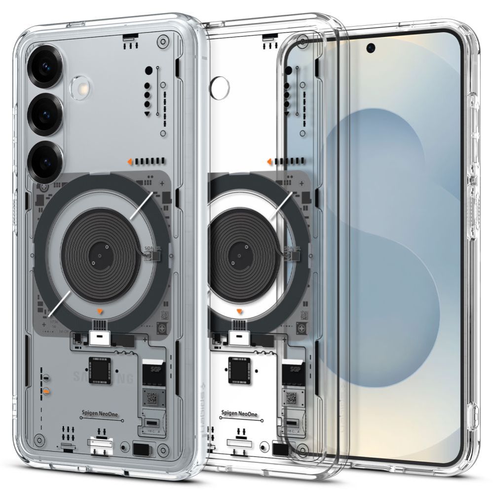 Citas preces Spigen Spigen Ultra Hybrid Mag Case for Samsung Galaxy S25 Neo One - Clear