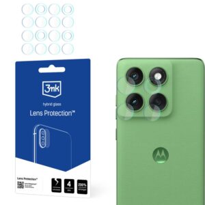 Muud kaubad 3MK  3mk Lens Protection Hybrid Glass for Motorola Edge 60 Camera Lens 