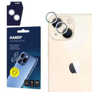 Muud kaubad 3MK  3mk HARDY Lens Protection Pro Glass for Apple iPhone 15 / 15 Plus - Yellow 