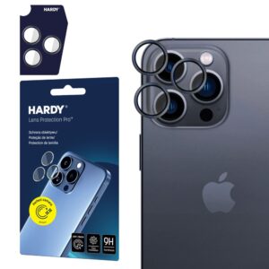 Muud kaubad 3MK  3mk HARDY Lens Protection Pro Glass for Apple iPhone 15 Pro - Black 