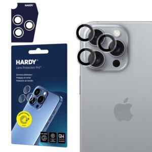 Muud kaubad 3MK  3mk HARDY Lens Protection Pro Glass for Apple iPhone 16 Pro / 16 Pro Max - Clear 