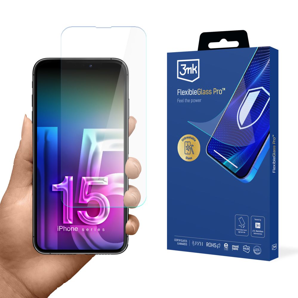 Muud kaubad 3MK Hybrid glass 3mk FlexibleGlass Pro for Apple iPhone 15 Pro