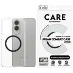 Citas preces Panzer Glass  CARE by PanzerGlass Flagship Urban Combat Black QI Case for Samsung Galaxy S25 Edge - Transparent 