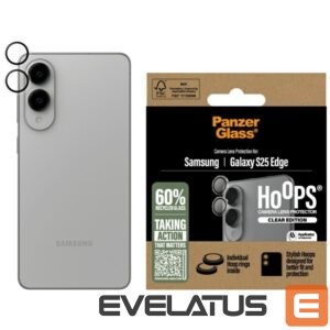 Citas preces Panzer Glass  PanzerGlass Hoops Lens Protector Tempered Glass for Samsung Galaxy S25 Edge - Clear 