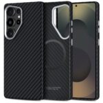Kitos prekės Tech-Protect  Tech-Protect Ion Carbon MagSafe Case for Samsung Galaxy S25 Ultra - Black 