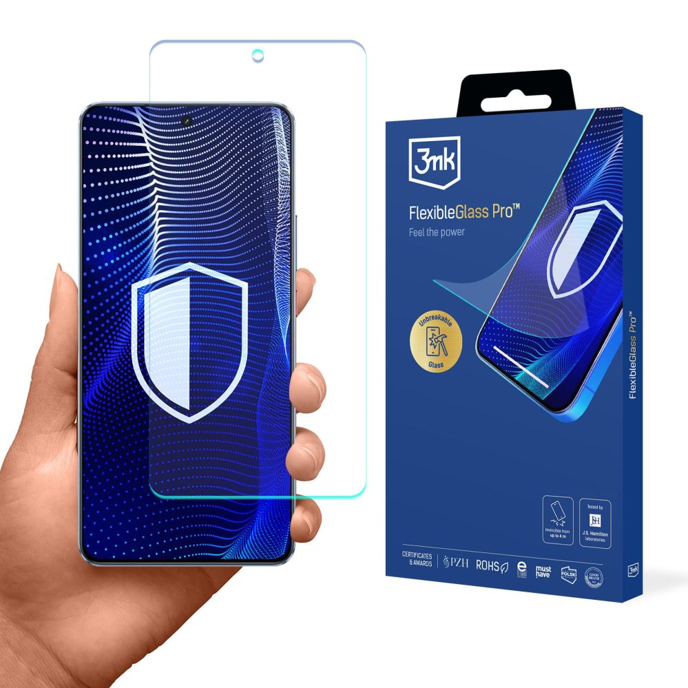 Kitos prekės 3MK Hybrid glass 3mk FlexibleGlass Pro on Realme GT 7