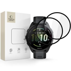 Other goods Tech-Protect  Tech-Protect Glass Flex+ 2-pack hybrid glass for Garmin Forerunner 165 - black 