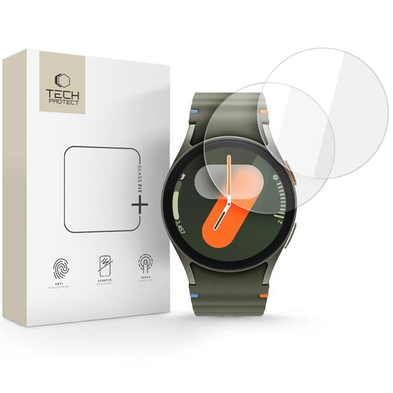 Other goods Tech-Protect Tech-Protect Glass Fit+ 2-pack tempered glass for Samsung Galaxy Watch 40 / 41 / 42 / 43 / 44 mm - transparent