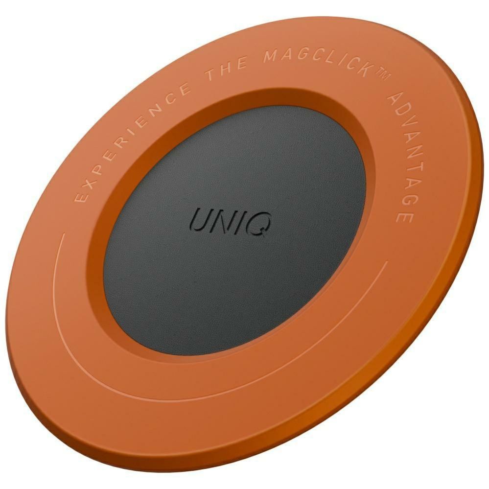 Citas preces UNIQ Uniq SnapMount Self-Adhesive Magnetic Holder - Orange and Black
