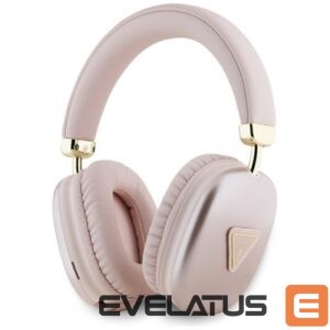Citas preces Guess  Guess Metallic Triangle Logo Over-Ear Headphones - Pink 