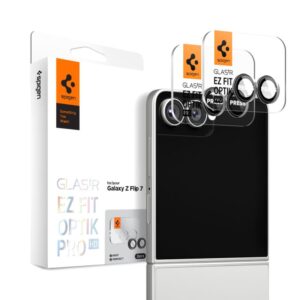 Other goods Spigen  Spigen Optik Pro HD Glas.TR EZ Fit 2-pack Camera Protector for Samsung Galaxy Z Flip 7 - Black 