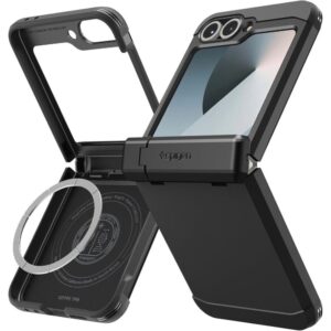 Citas preces Spigen  Spigen Tough Armor Pro Mag MagSafe Case for Samsung Galaxy Z Flip 6 / 7 FE - Black 