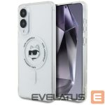 Other goods Karl Lagerfeld  Karl Lagerfeld Button Choupette Head Printed Logo MagSafe Case for Samsung Galaxy S25 Edge - White 